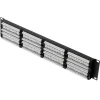 PATCH PANEL 19" DE 48 PUERTOS RJ45 CAT.6 UTP 2U AUNO - Imagen 2