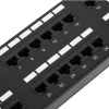 PATCH PANEL 19" DE 48 PUERTOS RJ45 CAT.6 UTP 2U AUNO - Imagen 4
