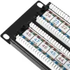 PATCH PANEL 19" DE 48 PUERTOS RJ45 CAT.6 UTP 2U AUNO - Imagen 3