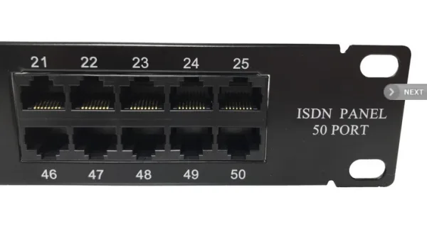 PANEL 19" 50 PUERTOS RJ45 1U C-3 UTP GTLAN - Imagen 4