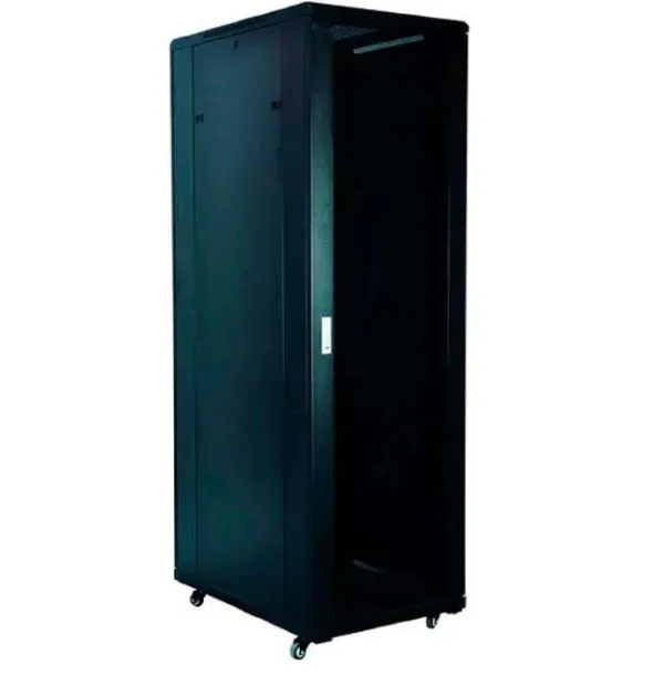 ARMARIO RACK 19" 22U AUNO 600x800MM MONTADO SIN ACCESORIOS PUERTA PERFORADA