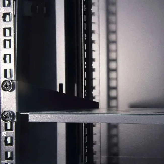 ARMARIO RACK 19" 42U AUNO 800x800MM MONTADO CON ACCESORIOS PUERTA DE CRISTAL - Imagen 2