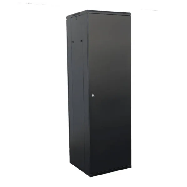 ARMARIO RACK 19" 22U GTLAN 31GTS2266 600x600MM MONTADO CON ACCESORIOS PUERTA DE CRISTAL - Imagen 2