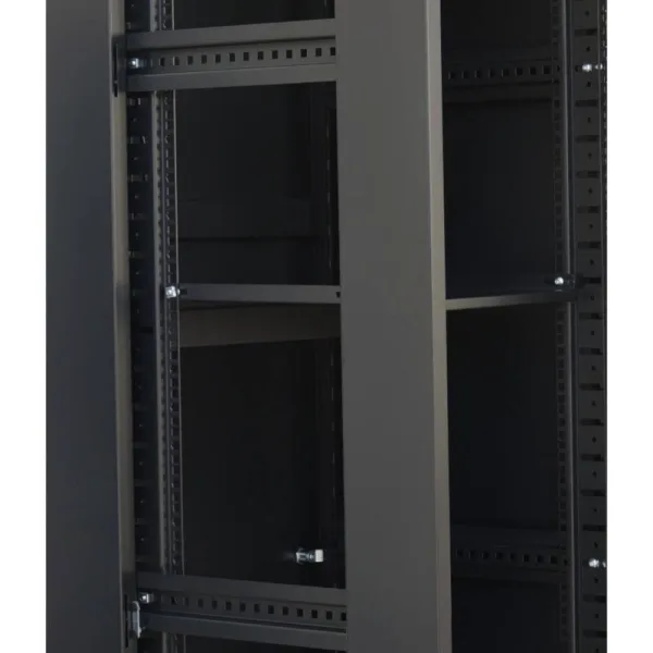 ARMARIO RACK 19" 27U GTLAN 31GTS2766 600x600MM MONTADO CON ACCESORIOS PUERTA DE CRISTAL - Imagen 4