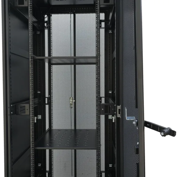 ARMARIO RACK 19" 22U GTLAN 31GTD2216 600x1000MM MONTADO CON ACCESORIOS PUERTA PERFORADA - Imagen 8