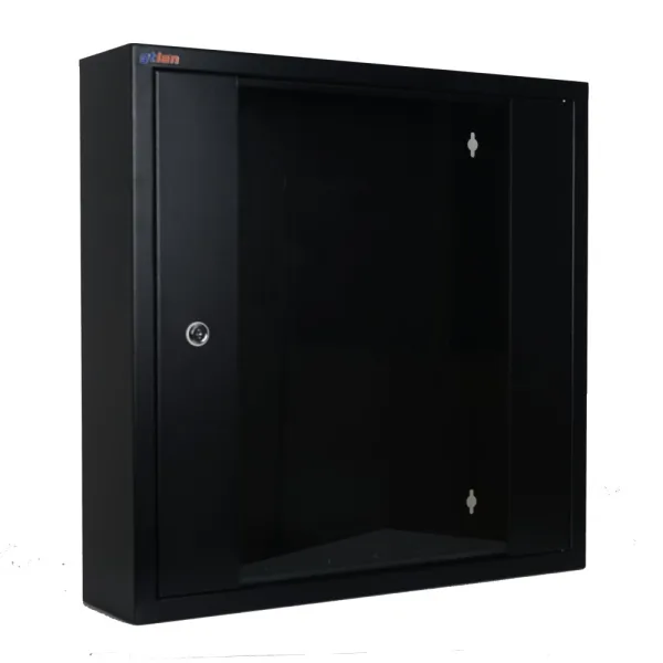 ARMARIO RACK MURAL VERTICAL 19" 12U GTLAN 31GTM12F15 634x150MM MONTADO SIN ACCESORIOS PUERTA DE CRISTAL - Imagen 2