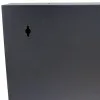 ARMARIO RACK MURAL VERTICAL 19" 12U GTLAN 31GTM12F15 634x150MM MONTADO SIN ACCESORIOS PUERTA DE CRISTAL - Imagen 3