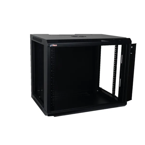 ARMARIO RACK MURAL 19" 4U GTLAN 31GTM4F3S 600x300MM MONTADO SIN ACCESORIOS PUERTA DE CRISTAL - Imagen 6