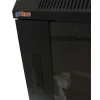 ARMARIO RACK MURAL DOBLE CUERPO 19" 9U GTLAN 31GTM9F5 600x550MM MONTADO CON ACCESORIOS PUERTA DE CRISTAL - Imagen 5