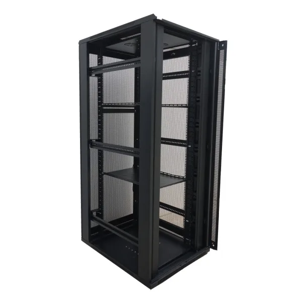 ARMARIO RACK 19" 22U GTLAN 31GTS2216 600x1000MM MONTADO CON ACCESORIOS PUERTA DE CRISTAL - Imagen 5