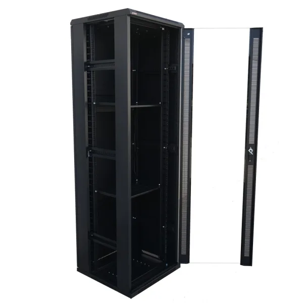 ARMARIO RACK 19" 22U GTLAN 31GTS2296 600x900MM MONTADO CON ACCESORIOS PUERTA DE CRISTAL - Imagen 7