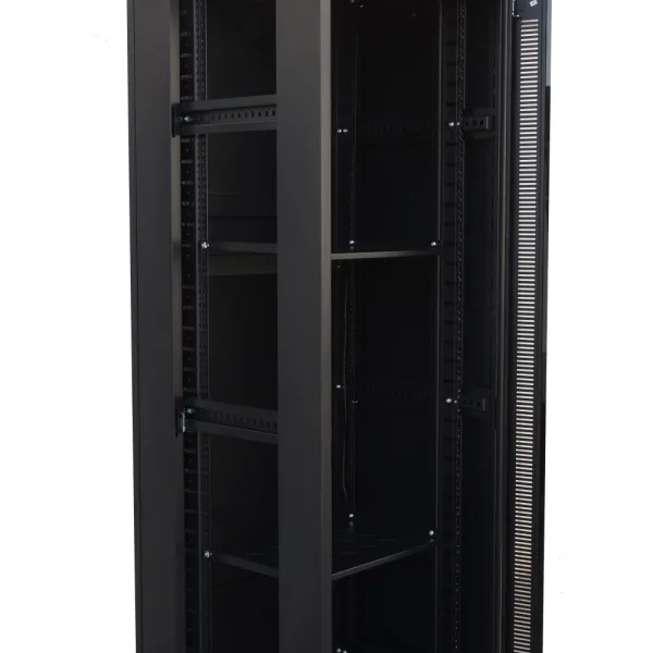 ARMARIO RACK 19" 22U GTLAN 31GTS2296 600x900MM MONTADO CON ACCESORIOS PUERTA DE CRISTAL - Imagen 2