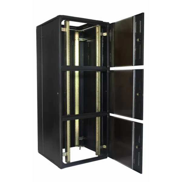 ARMARIO RACK TRES PUERTAS 19" 42U GTLAN 31S421 800x1000MM MONTADO SIN ACCESORIOS 3 PUERTAS