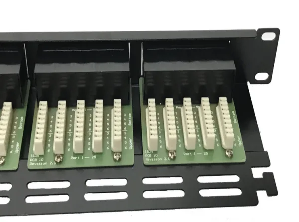 PANEL 19" 50 PUERTOS RJ45 1U C-3 UTP GTLAN - Imagen 2