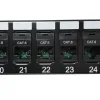 PANEL 19" 24 PUERTOS RJ45 1U C-6 UTP 92MM GTLAN - Imagen 3