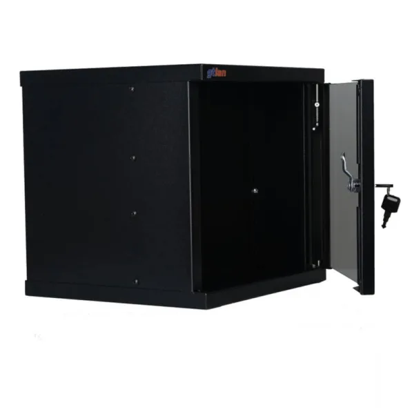 ARMARIO RACK 10" 6U GTLAN 31GTSOHO2 300x325MM MONTADO CON ACCESORIOS PUERTA DE CRISTAL - Imagen 6