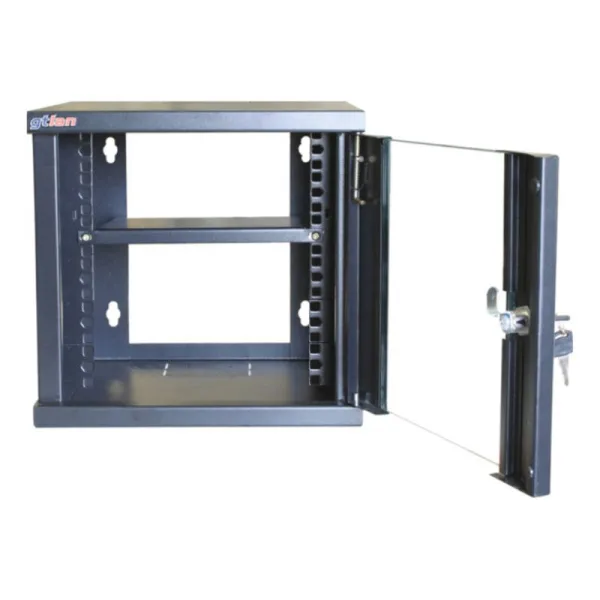 ARMARIO RACK 10" 6U GTLAN 31GTSOHO2 300x325MM MONTADO CON ACCESORIOS PUERTA DE CRISTAL - Imagen 9