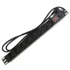 REGLETA 19" 8 TOMAS CON INTERRUPTOR Y PROTECTOR DE SOBRECARGAS - Imagen 4