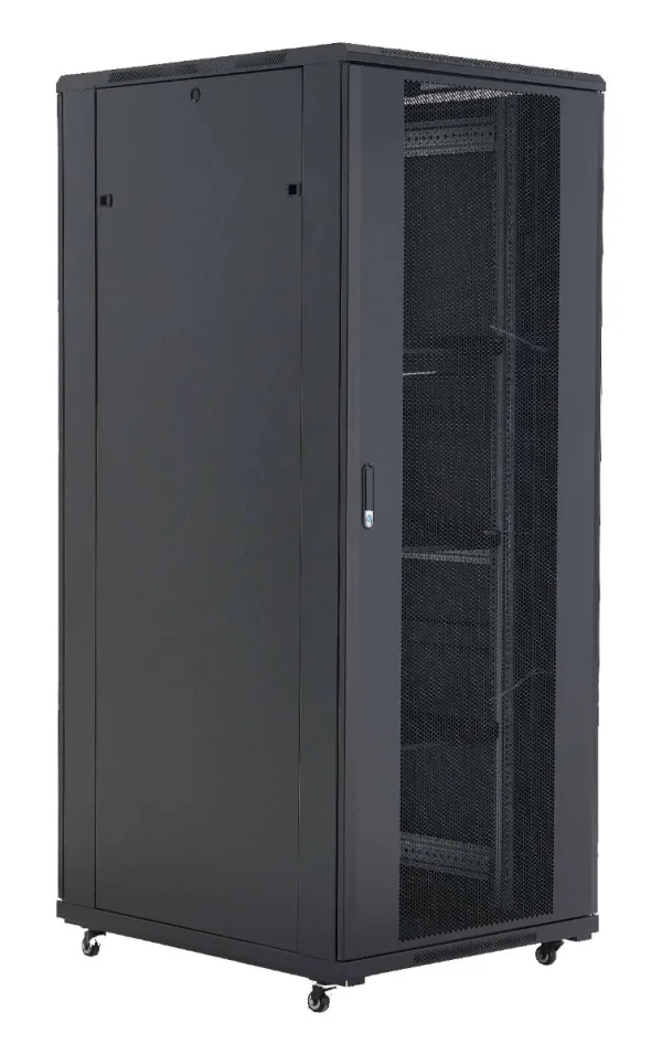 ARMARIO RACK 19" 22U AUNO 600x600MM MONTADO SIN ACCESORIOS PUERTA PERFORADA