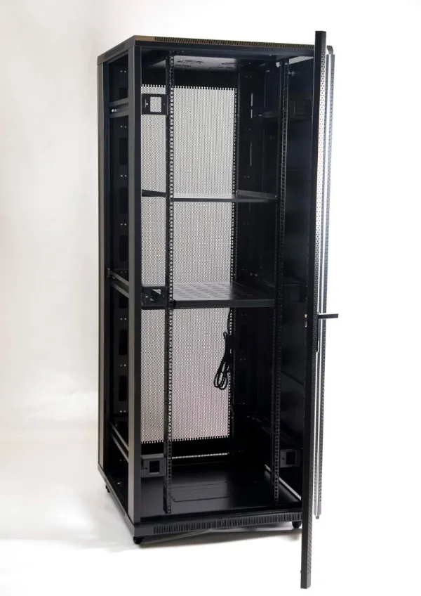 ARMARIO RACK 19" 42U MONOLYTH SH6642 600X600MM MONTADO CON ACCESORIOS PUERTA DE CRISTAL - Imagen 6