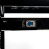 ARMARIO RACK 19" 42U MONOLYTH SH8842 800X800MM MONTADO CON ACCESORIOS PUERTA PERFORADA - Imagen 6
