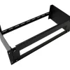 ADAPTADOR DE CARRIL DIN 3U CON ORIFICIO PARA RACK 19" AUNO