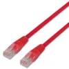 Cable de red RJ45 UTP Cat.6 1mt Rojo Aisens