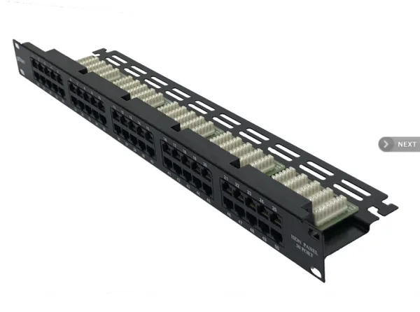 PANEL K-LINE 19" 50 PUERTOS RJ45 1U C-3 UTP GTLAN