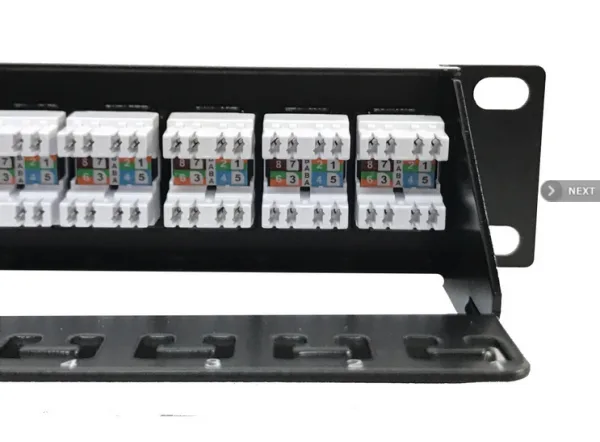 PANEL 19" 24 PUERTOS RJ45 1U C-5e UTP 92MM GTLAN - Imagen 2