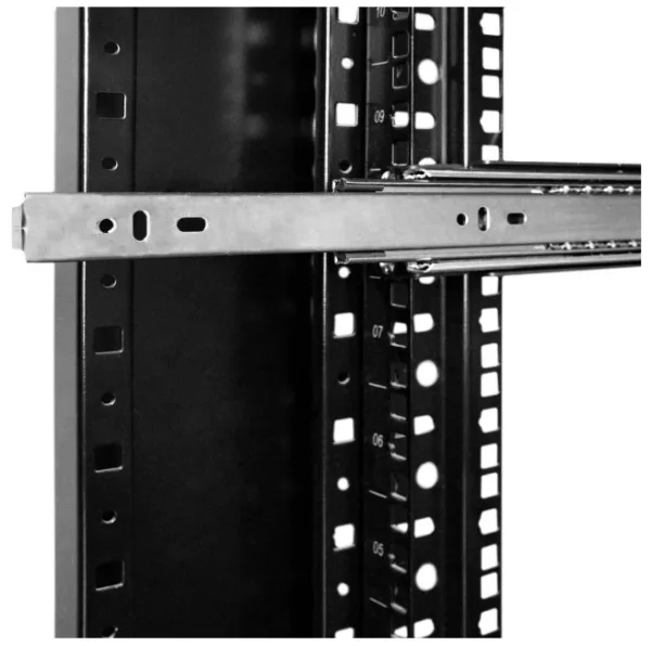 GUIAS LATERALES TELESCOPICAS DE 450MM EXTENSIBLES PARA RACK 19" AUNO - Imagen 2