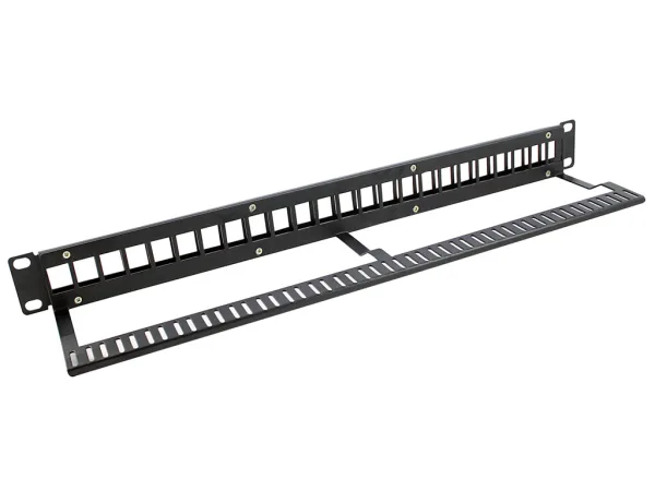 PATCH PANEL 24 PUERTOS 19" KEYSTONE MONOLYTH