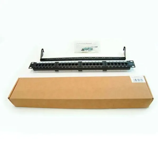 PATCH PANEL 24 PUERTOS 19" CAT.6 UTP - Imagen 2