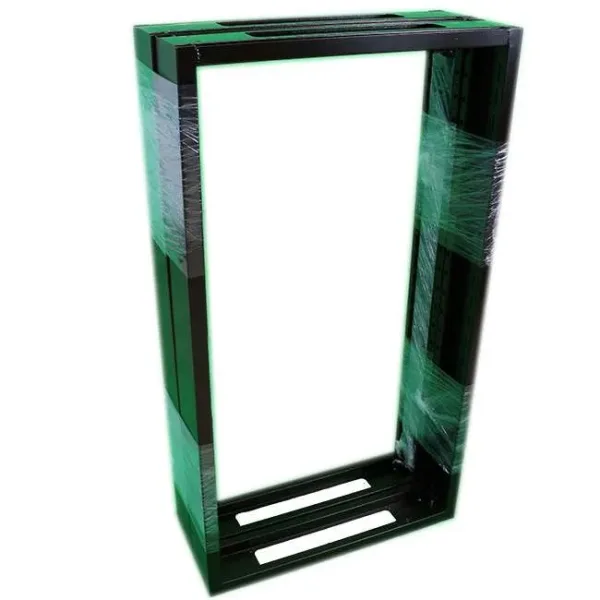 ARMARIO RACK 19" 22U AUNO 800x800MM DESMONTADO SIN ACCESORIOS PUERTA DE CRISTAL - Imagen 6