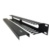 PANEL 19" PASACABLE CON TAPA 1U GTLAN - Imagen 3