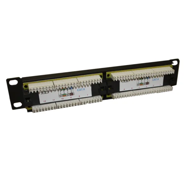 PATCH PANEL 12 PUERTOS 10" UTP CAT.6 MONOLYTH - Imagen 3