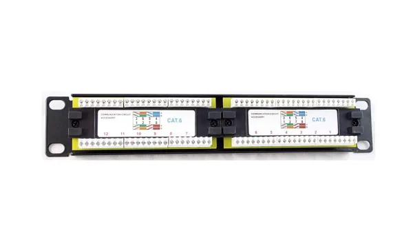 PATCH PANEL 12 PUERTOS 10" UTP CAT.6 MONOLYTH - Imagen 4