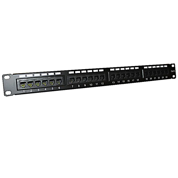 PATCH PANEL MONOLYTH 24 PTOS UTP CAT6 266240-C6 MONOLYTH