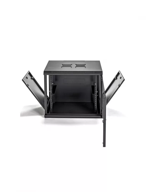 ARMARIO RACK 19" 15U BIACOM 600x600MM MONTADO SIN ACCESORIOS PUERTA DE CRISTAL - Imagen 4
