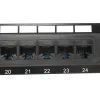 PANEL 19" 24 PUERTOS RJ45 1U C-5e UTP 46MM GTLAN - Imagen 3