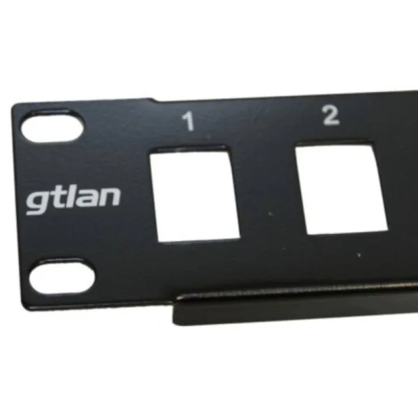 PANEL MINILAN 10" 8 HUECOS RJ45 GTLAN - Imagen 2