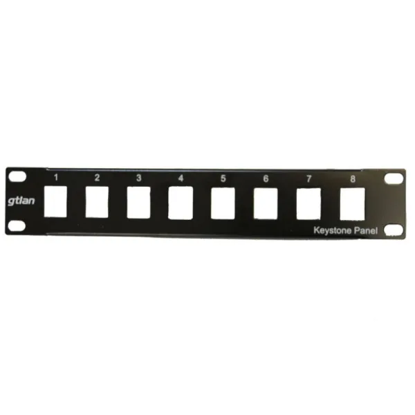 PANEL MINILAN 10" 8 HUECOS RJ45 GTLAN - Imagen 4