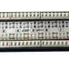 PANEL 19" 24 PUERTOS RJ45 1U C-5e UTP 46MM GTLAN - Imagen 2