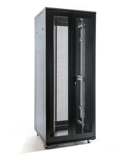 ARMARIO RACK 19" 42U BIACOM 800x1200MM MONTADO SIN ACCESORIOS PUERTA PERFORADA DOBLE/PUERTA PERFORADA DOBLE TRASERA - Imagen 3