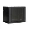 ARMARIO RACK 19" 9U BIACOM 600x550MM MONTADO CON ACCESORIOS PUERTA DE CRISTAL - Imagen 3
