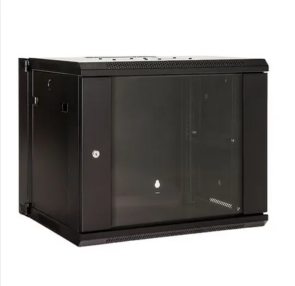 ARMARIO RACK 19" 6U BIACOM 600x550MM MONTADO SIN ACCESORIOS PUERTA DE CRISTAL - Imagen 3