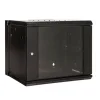 ARMARIO RACK 19" 9U BIACOM 600x550MM MONTADO SIN ACCESORIOS PUERTA DE CRISTAL - Imagen 3