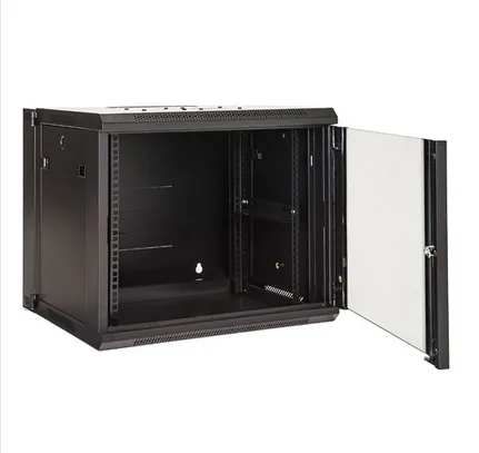 ARMARIO RACK 19" 6U BIACOM 600x550MM MONTADO SIN ACCESORIOS PUERTA DE CRISTAL - Imagen 2