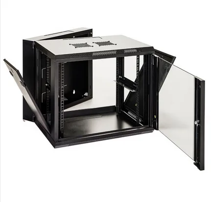ARMARIO RACK 19" 6U BIACOM 600x550MM MONTADO SIN ACCESORIOS PUERTA DE CRISTAL