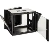 ARMARIO RACK 19" 9U BIACOM 600x550MM MONTADO SIN ACCESORIOS PUERTA DE CRISTAL