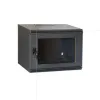ARMARIO RACK MURAL MINI 10" 6U BIACOM 330x310MM DESMONTADO SIN ACCESORIOS PUERTA DE CRISTAL - Imagen 2